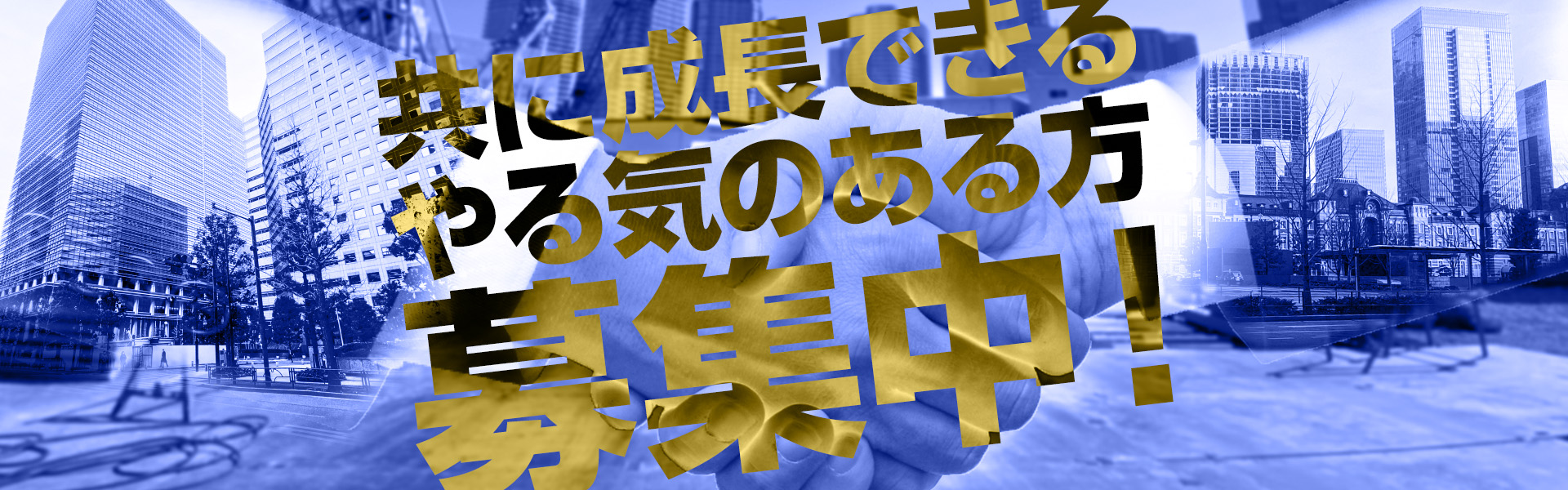 共に成長できるやる気のある方募集中！